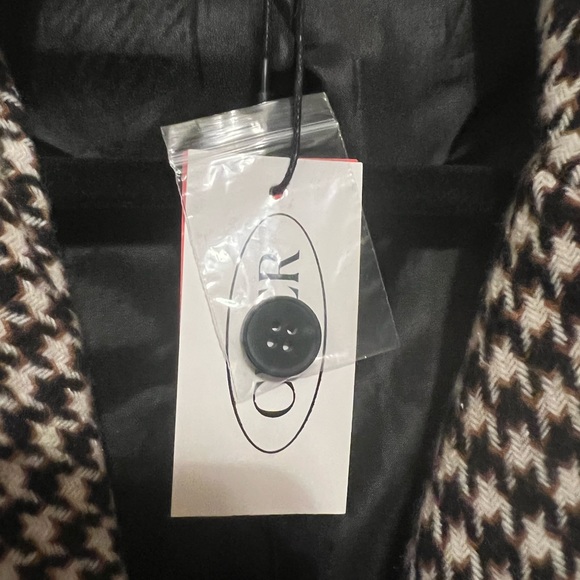 Houndstooth Crop Blazer - Picture 5 of 5